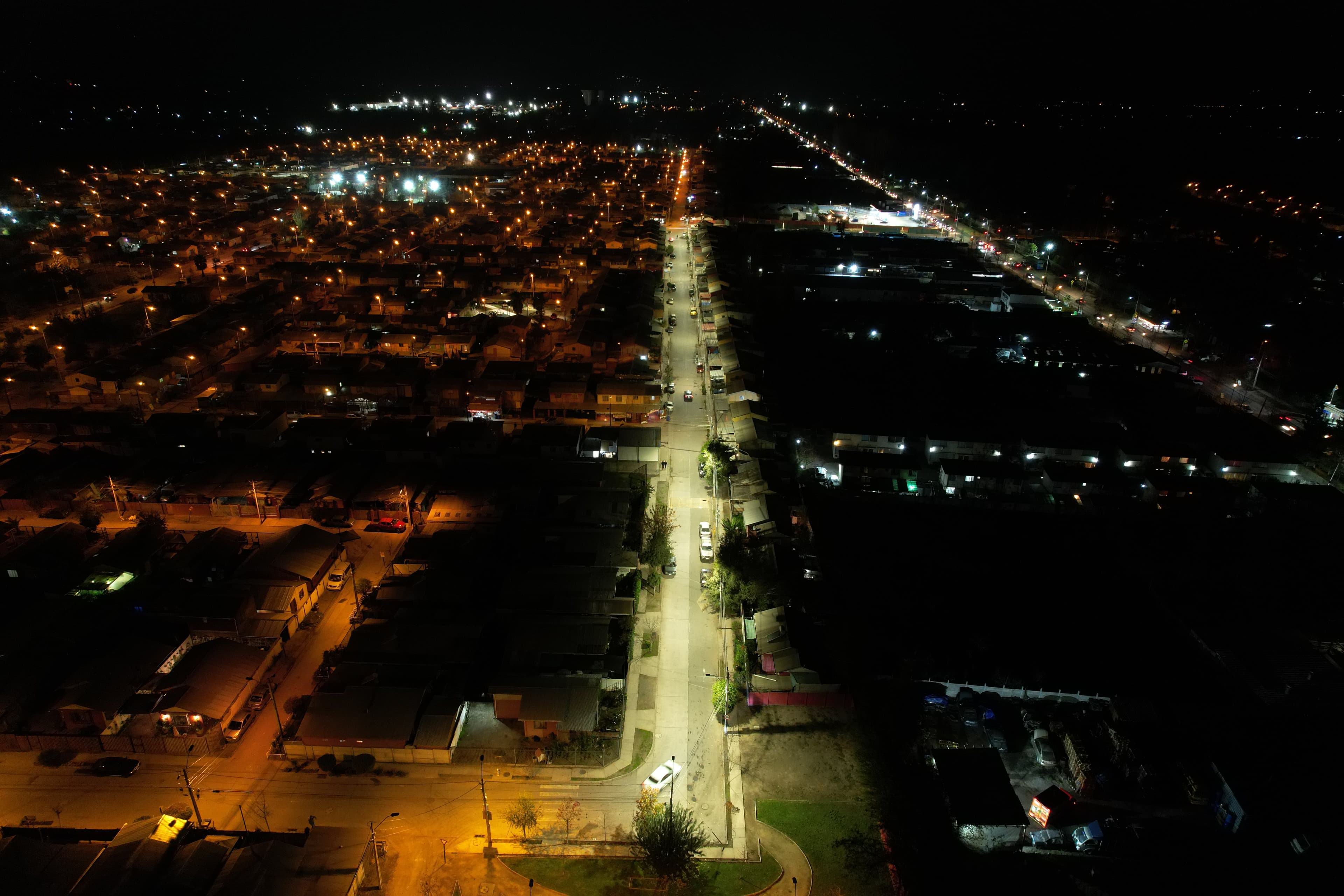 Más de 2.000 luminarias LED: la apuesta de Paine por calles más iluminadas y seguras